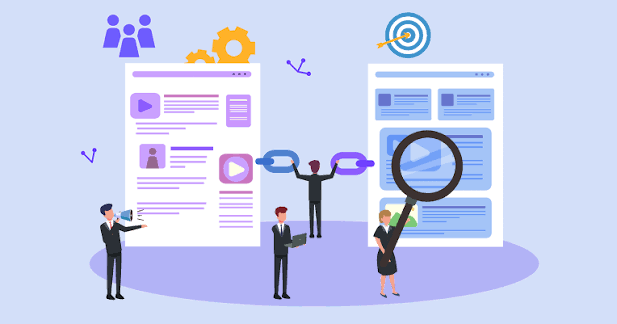 High-quality backlinks versus spam backlinks comparison