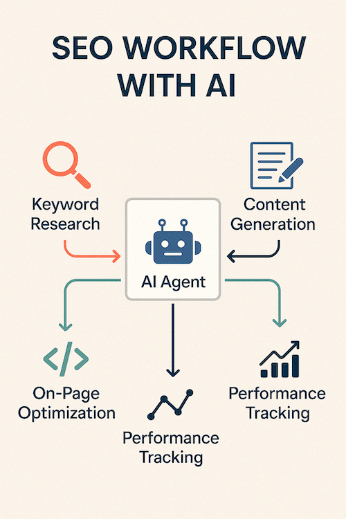 ChatGPT-powered SEO workflow from keyword research to ranking