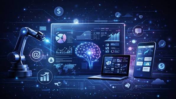 Digital marketing ROI improvement using AI automation
